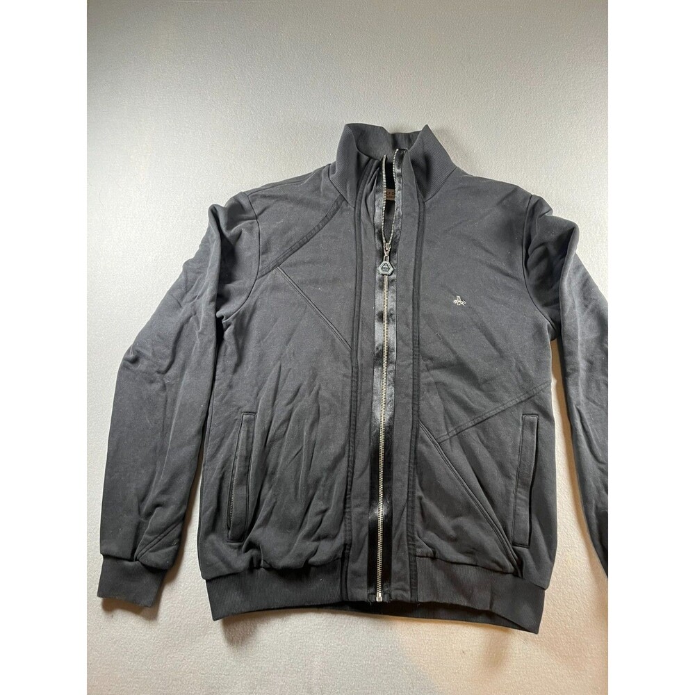 L Rudolf Dassler Schuhfabrik by Puma black track jacket Retro Full Zip jacket